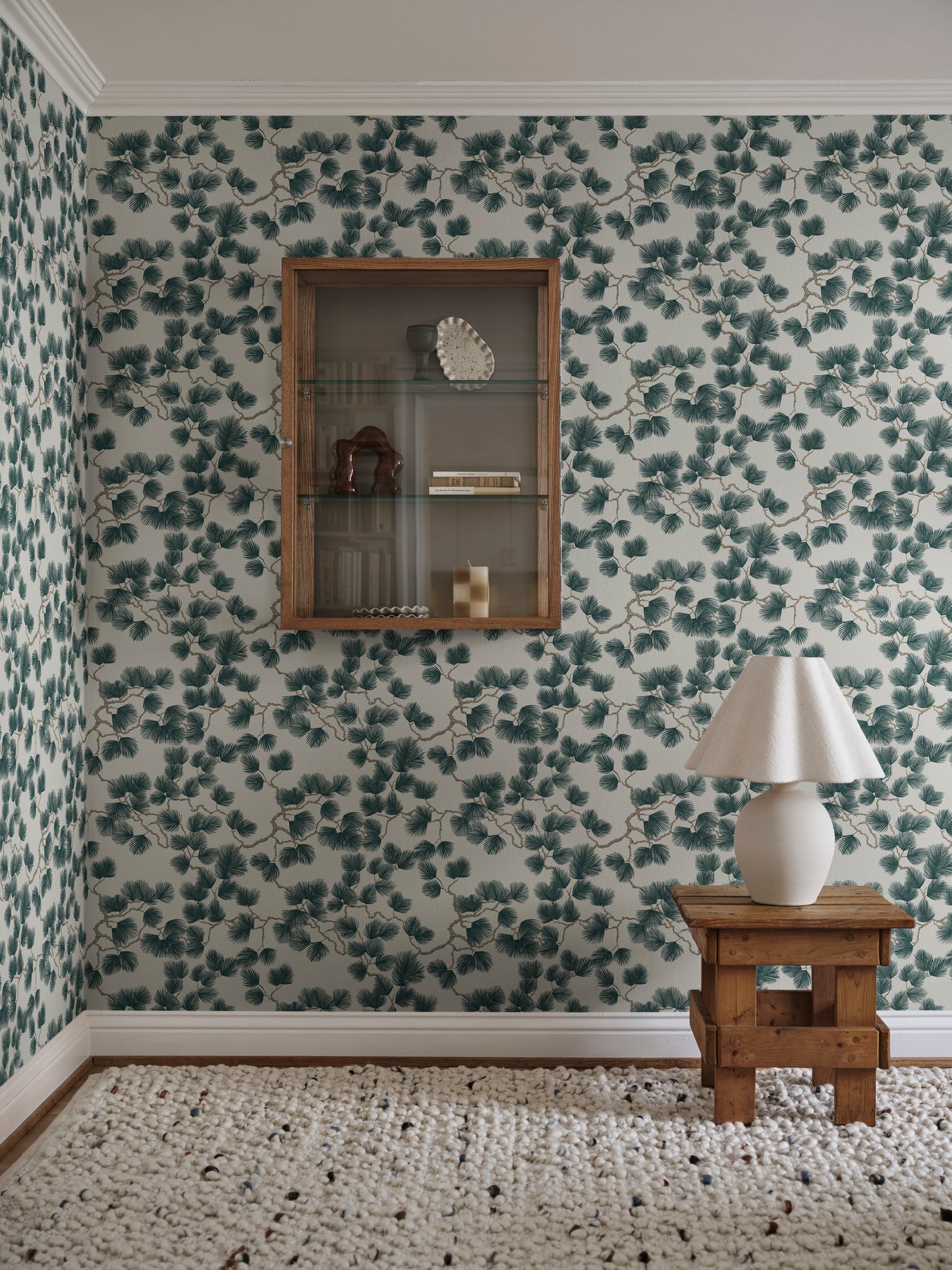 Tapetti Pine Vihreä 804-78 (Sandberg Wallpaper)