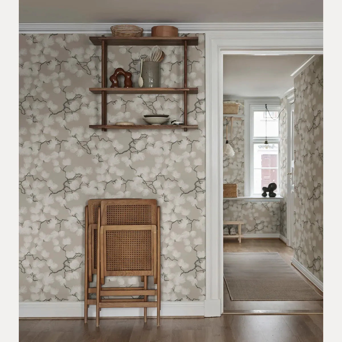 Tapetti Pine Beige S10326 (Sandberg Wallpaper)