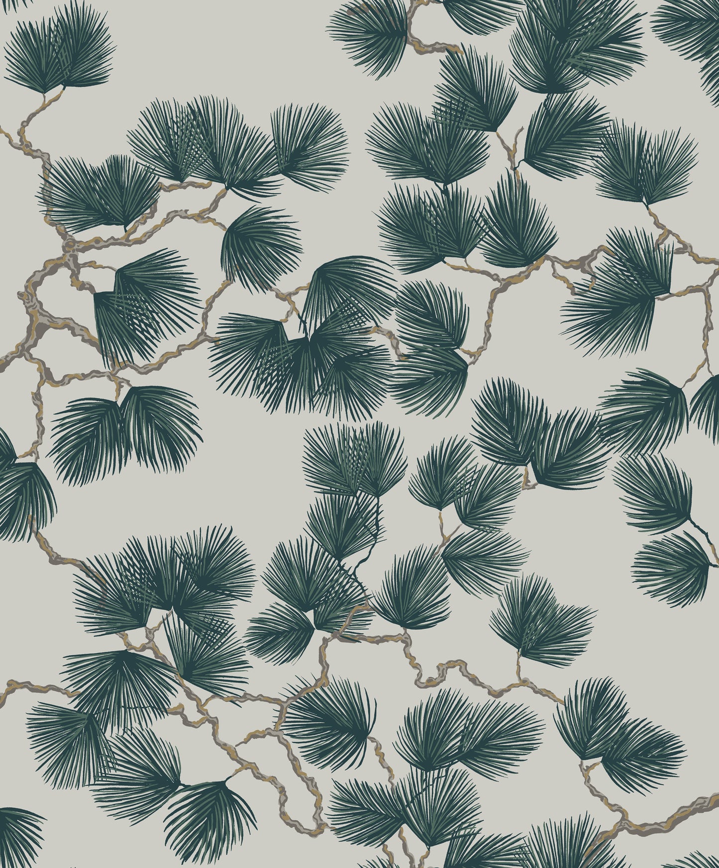 Tapetti Pine Vihreä 804-78 (Sandberg Wallpaper)