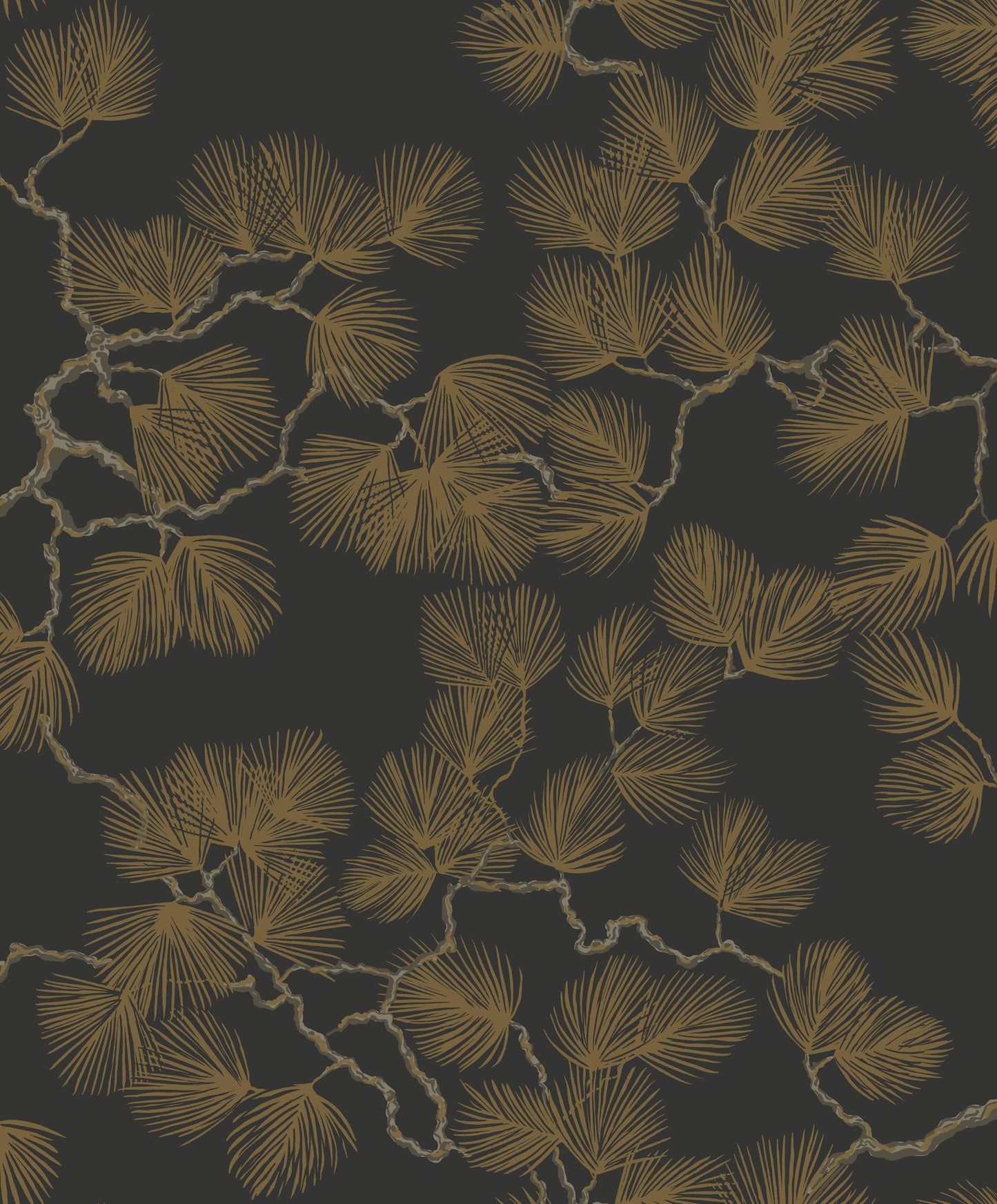 Tapetti Pine Tumma 804-99 (Sandberg Wallpaper)