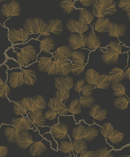Tapetti Pine Tumma 804-99 (Sandberg Wallpaper)