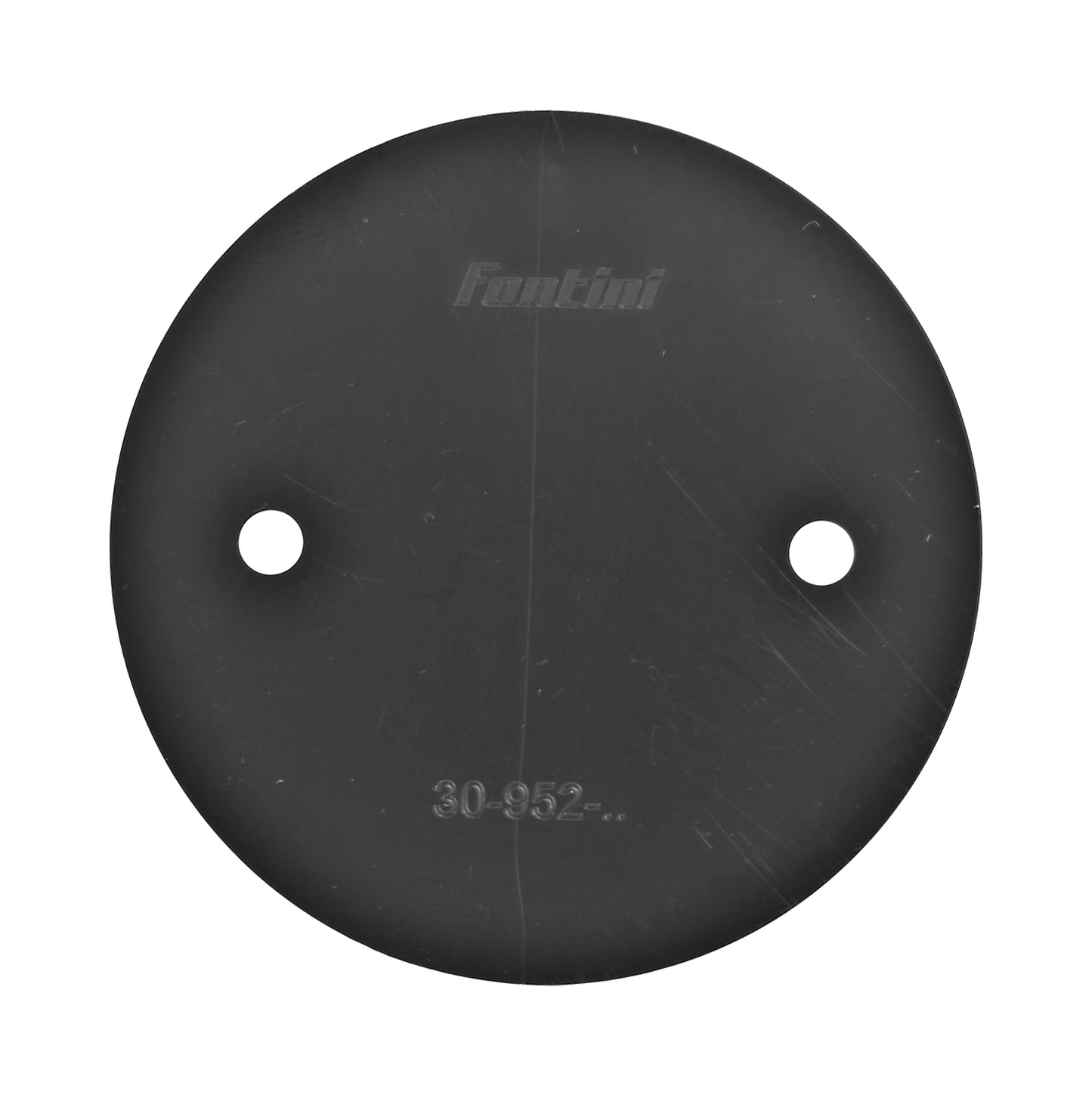 Suojalevy, pinta-asennettavalle kojeelle Musta, paks. 1 mm  Fontini