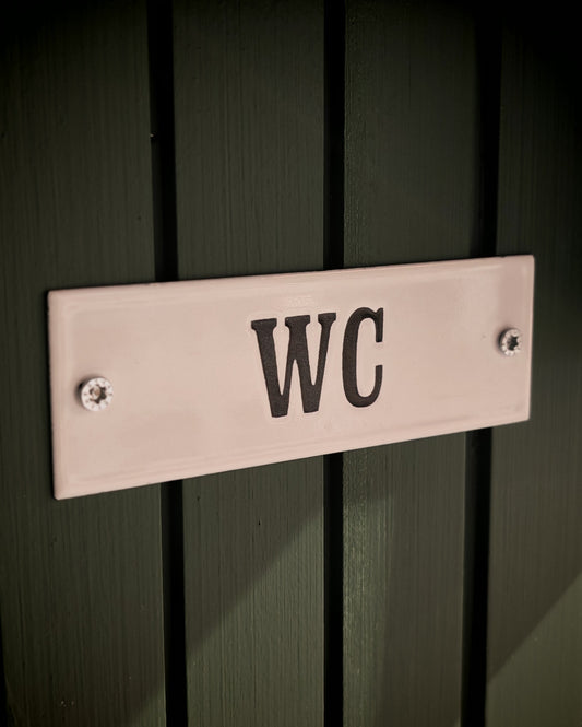 WC -emalikyltti 12 x 4 cm